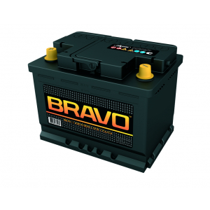 Аккумулятор Bravo 12V 55Ач 430А пп (245x177x190)