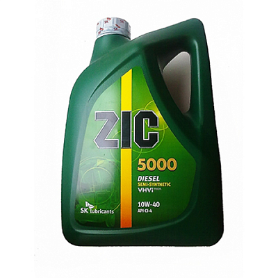 Масло моторное ZIC 5000 Diesel 10W40 (6л)