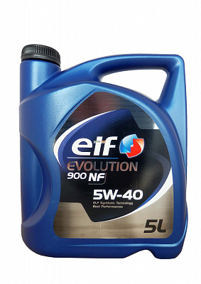 Масло моторное Elf Evolution 900 NF 5W40, 5л
