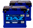 Аккумулятор DAZ Узбекистан 60Ач 600А 12V обратная полярность Евро(К) размер 242*175*190